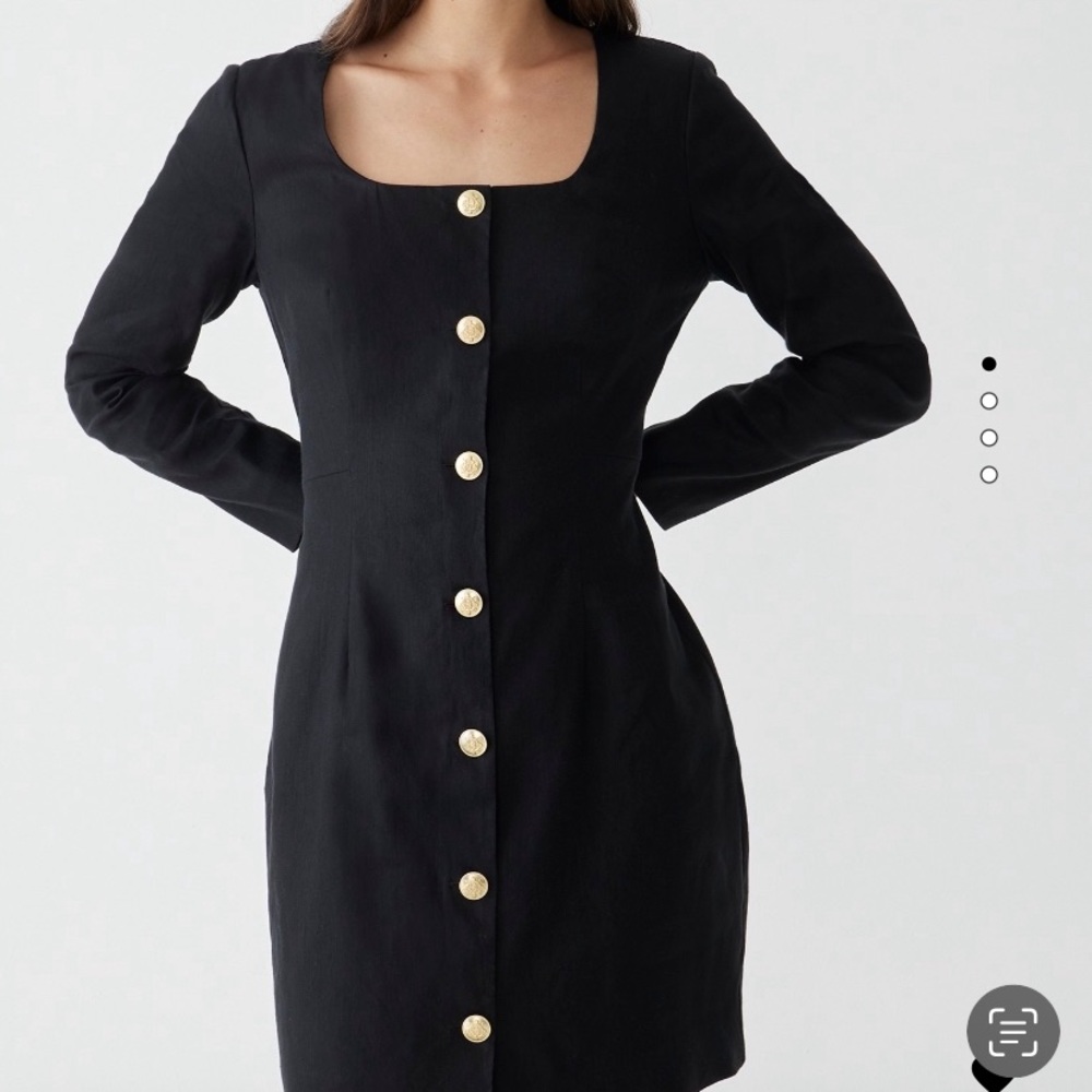 JCrew Button Down long sleeve dress